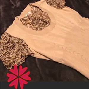 🌺🌺Worthington woven silk shirt🌺🌺